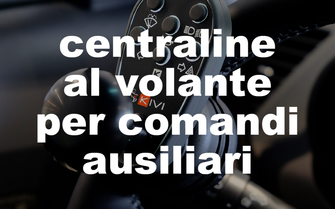 centraline al volante per comandi ausiliari