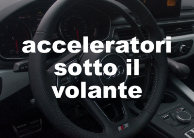 acceleratori sotto il volante