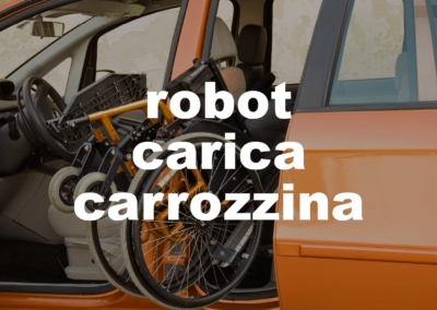 robot carica carrozzina