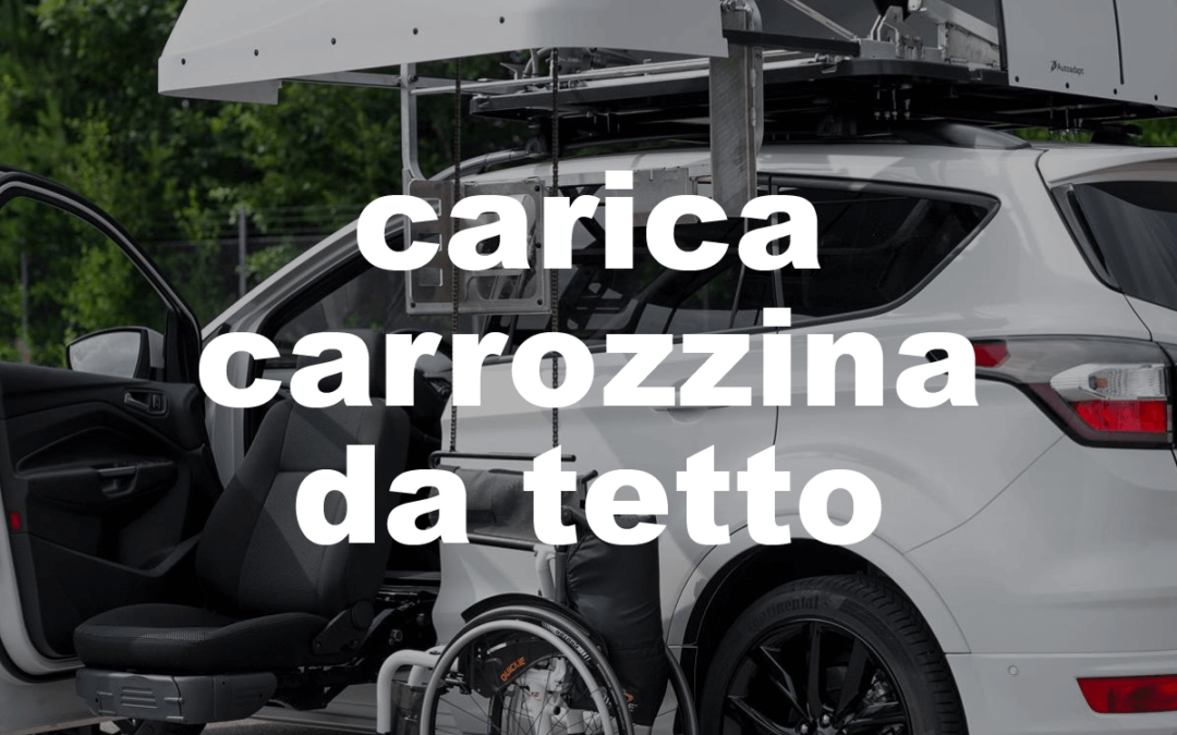 carica carrozzina da tetto